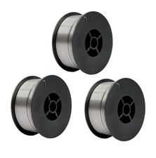  3 x 2-Lb Spools E71T-GS .035" Flux Core Welding Wire - Gasless Mild Steel MIG