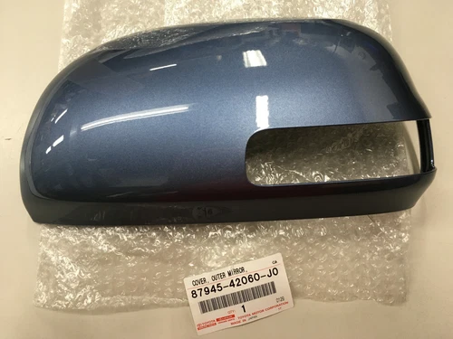 TOYOTA  RAV4 OUTER MIRROR COVER  GRAYISH BLUE FITS 2008-2012 DRIVER SIDE