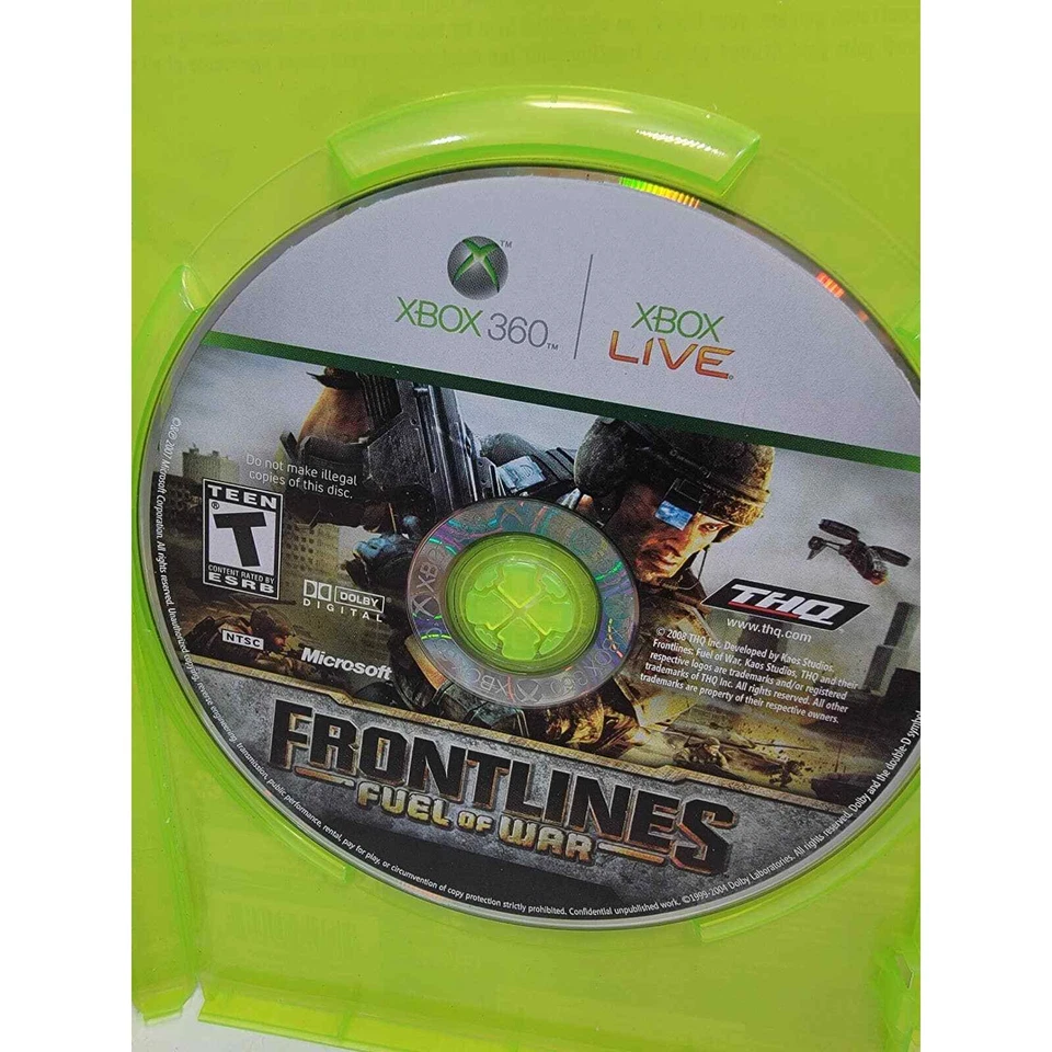 Frontlines: Fuel of War (Microsoft Xbox 360, 2008) - Image 4 of 4