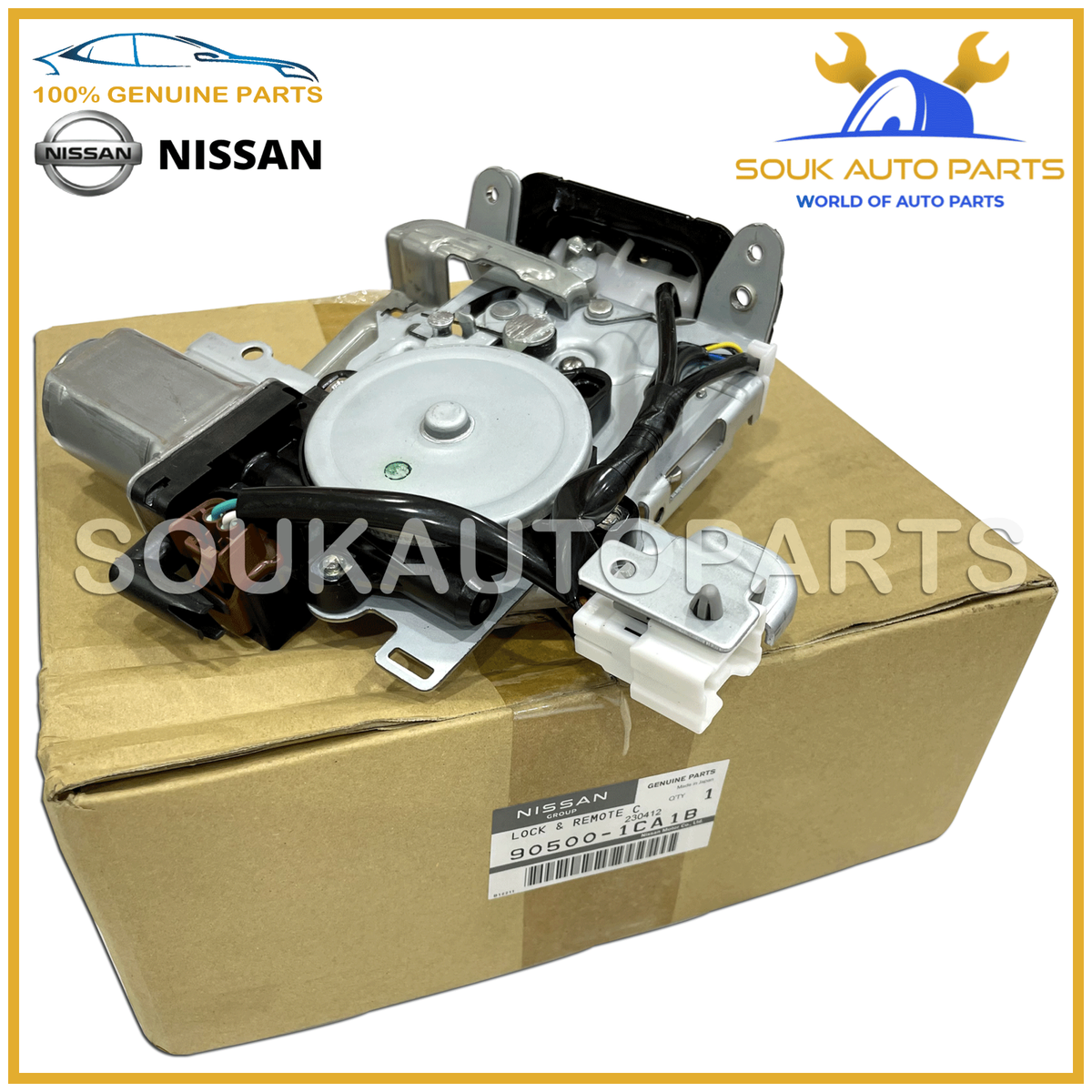 90500-1CA1B Genuine Nissan Infiniti LOCK & REMOTE CONTROL ASSY