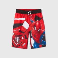 Marvel Kids Spider-Man Swim Trunks Size S