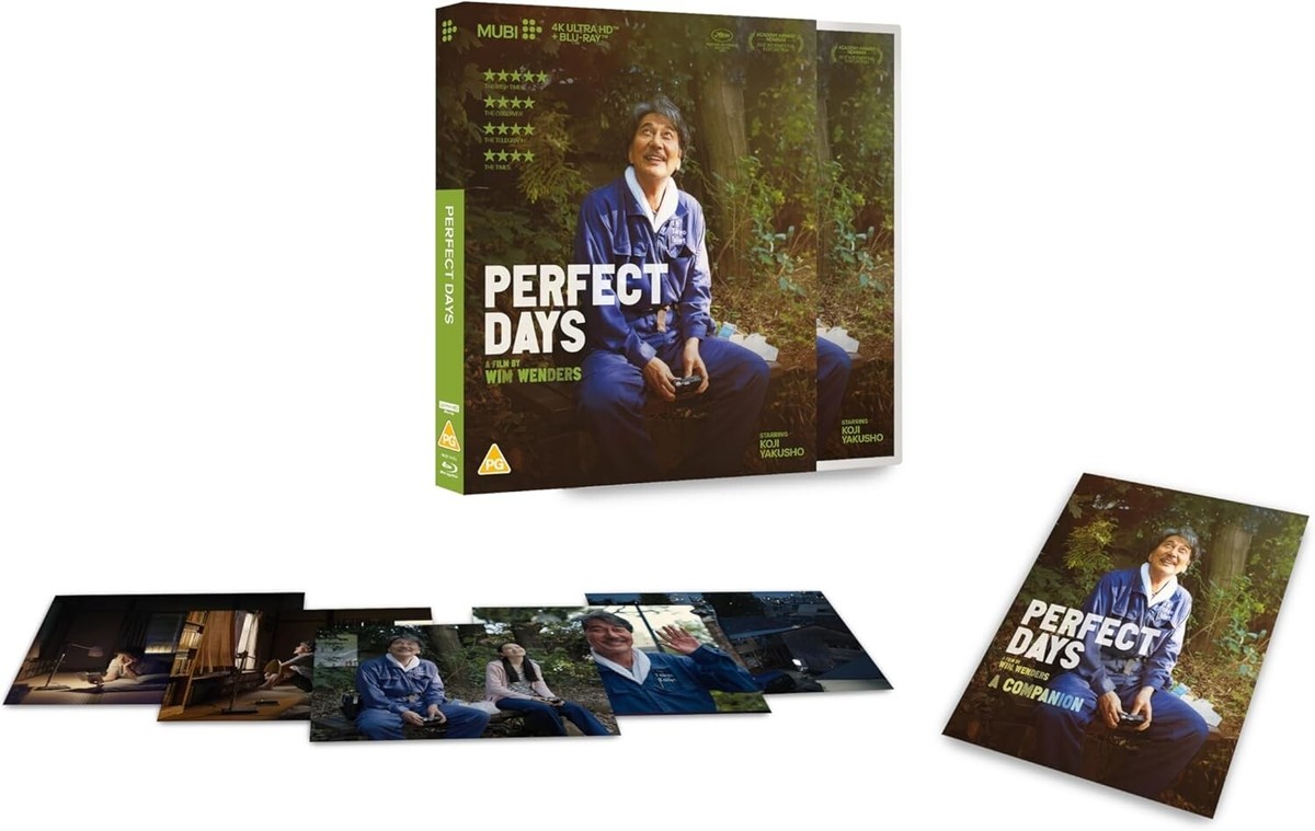 PERFECT DAYS (2023) 4K UHD Blu-Ray Collector's Edition BRAND NEW