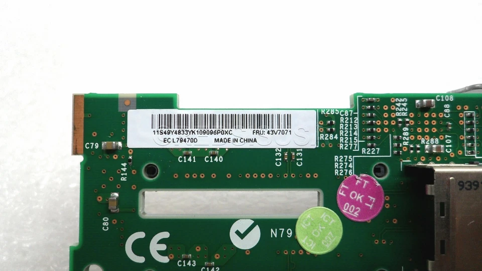 IBM X3550 M2 SAS SATA HDD Backplane Board with Cables PN 49Y4833 43V7071 - Image 4 of 4