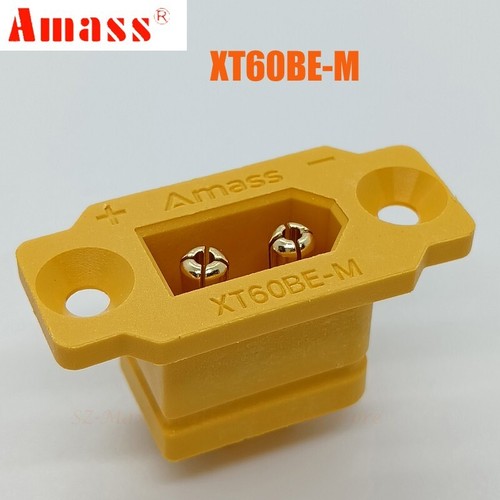 10Pcs Yellow Original AMASS Connector Plug XT60BE-M Male XT60 For RC Drone Car - Imagen 3 de 21