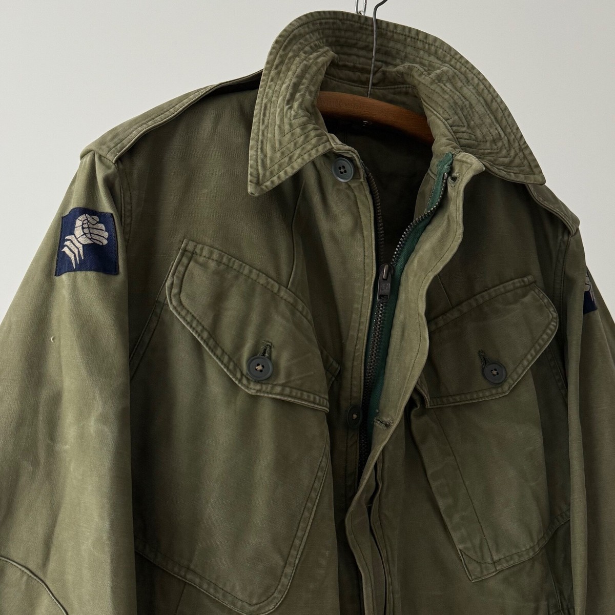 1960s Pattern Vintage British Army Smock Combat Jacket Size S/M | eBay