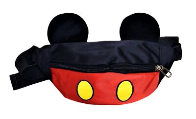 Disney Mickey Mouse Fanny Pack Belt Bag Youth Small Adults- Brand