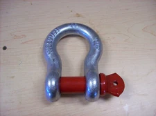 1- 1/8"  screw pin anchor shackle Clevis