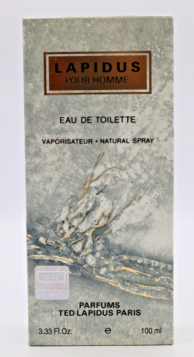 Ted Lapidus Lapidus Pour Homme EDT 100ml / 3.33 oz Vintage