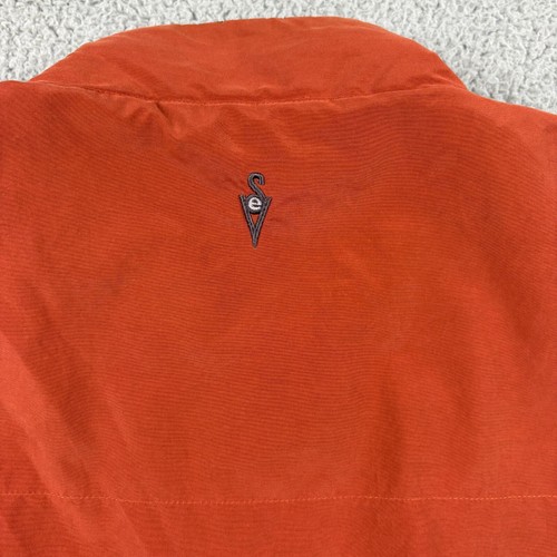SCOTTeVEST Vest Mens 3XL Orange Full Zip Outdoor Travel Pockets Lined - Picture 4 of 24