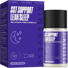 - SST Support Lean Sleep - Herbal Sleep Aid Supplement - Gentle Nighttime Sup...