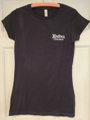 Ardbeg Uigeadail Scotch Whisky, Ladies Tshirt Medium Islay , Scotland