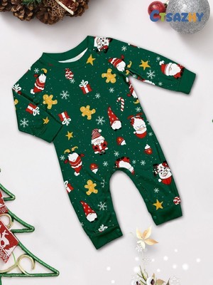 DE 2024 Family Matching Christmas Pyjamas Adult Kids Nightwear Pajamas Pjs Set