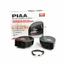 Piaa Dual-tone Slender Horn Kit - Weather Resistant Cover 400hz500hz Twin Pack
