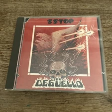 ZZ Top Deguello CD West Germany TARGET ERA Warner 3361-2 SILVER DISC! RARE! OOP!