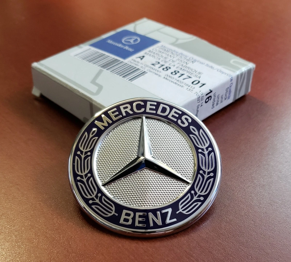 A2188170116 HOOD CCOVER EMBLEM - GENUINE Mercedes-Benz ENG RACING  