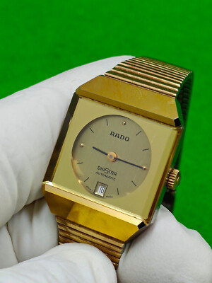 vintage RADO DIASTAR watch Automatic 17 Jewels Date Indicator