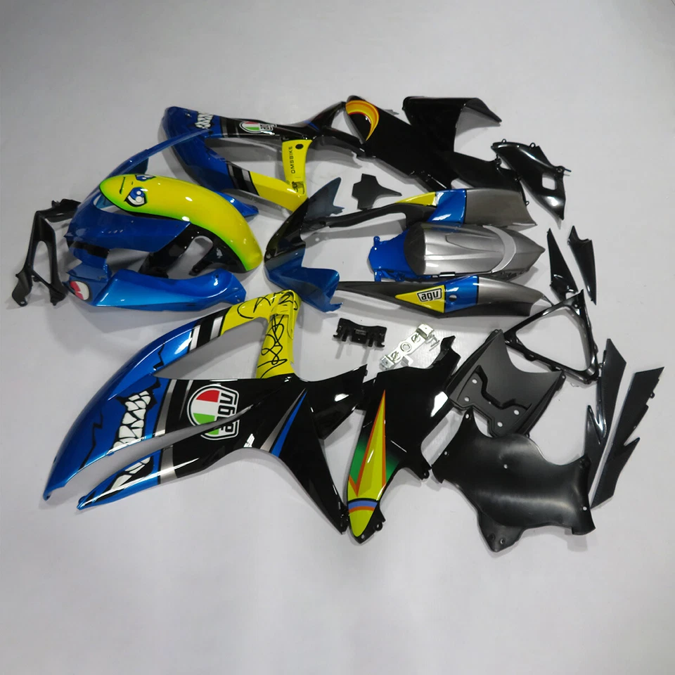 K8 Blue Shark ABS Bodywork Fairing Kit For Suzuki GSXR600 GSXR750 2008 2009 2010 - Image 4 of 4