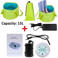 Massage Machine Foot Bath with Foot Sap Massage Cleanse Relief Pain Foot Basin