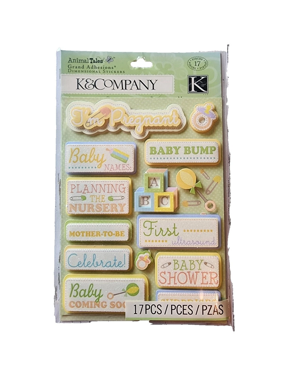 Pegatinas K & Company Scrapbooking