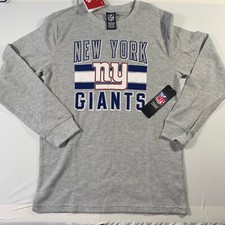 NEW YORK GIANTS LONG SLEEVE LIGHTWEIGHT THERMAL YOUTH XL NFL