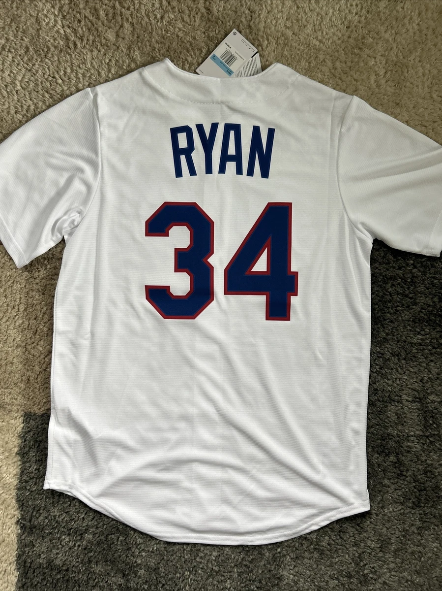 MLB Texas Rangers (Nolan Ryan) Men's Cooperstown Baseball Jersey