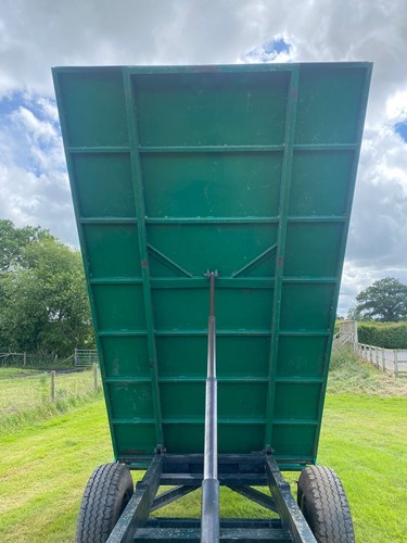 10 TON Tractor Pto Grain TIPPING TRAILER Horse Muck Great Condition - Picture 7 of 9