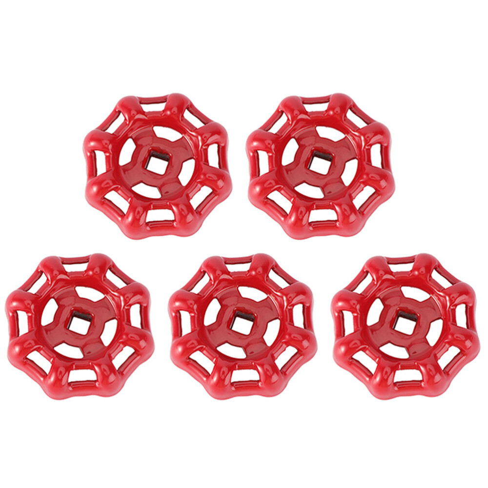 5-Piece Outdoor Faucet Knob Set for Valve Shutoff Control