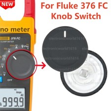 Knob Switch For Fluke 376 FC TRMS DC Clamp Meter Dial Selector Rotary Part NEW