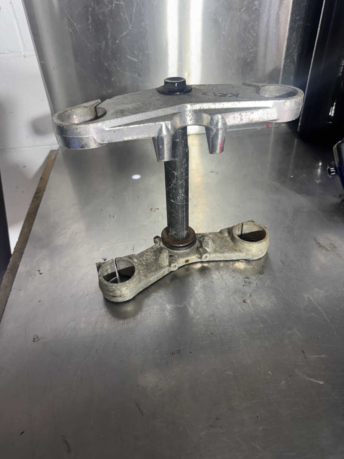 Kawasaki KR250 KR 250 KR1S KR-1 S Triple Tree Trees Clamps Forks Front End Set