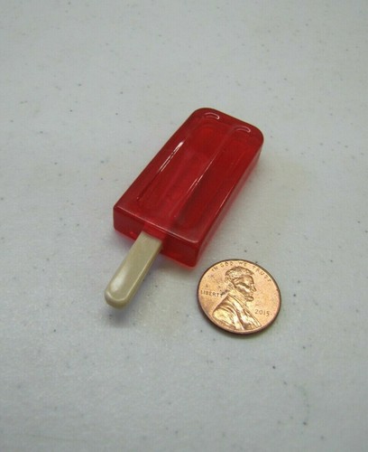 American Girl Doll Red Popsicle Cherry Strawberry Frozen Treat For 18" Doll Food - Picture 1 of 3