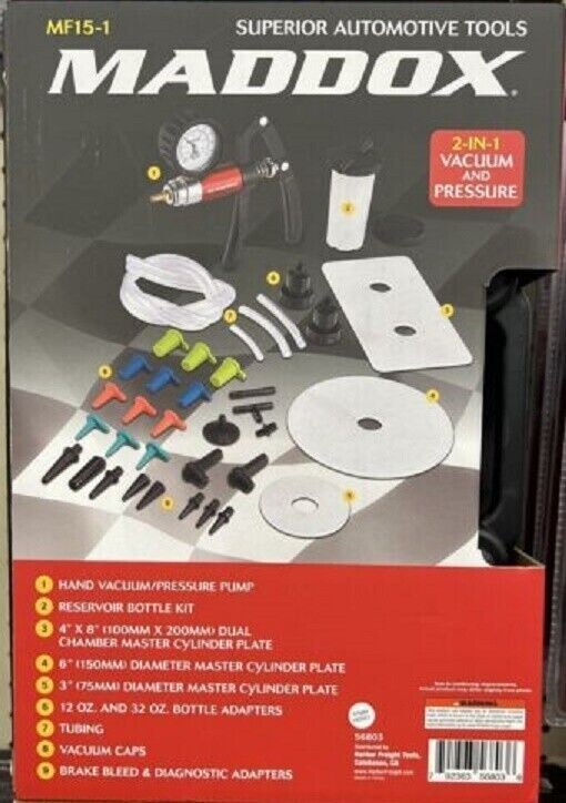 MADDOX Dual Vacuum/Pressure Hand Pump Kit | eBay