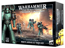 MkVI Assault Squad 10 Space Marines Astartes Warhammer Horus Heresy Mark 6