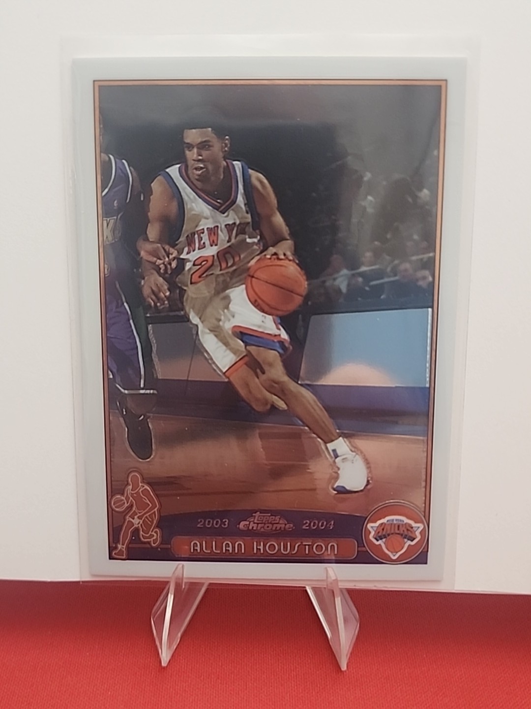 Allan Houston #39 Basketball Cards 2003 Topps Chrome trading card — raw and PSA graded price guide