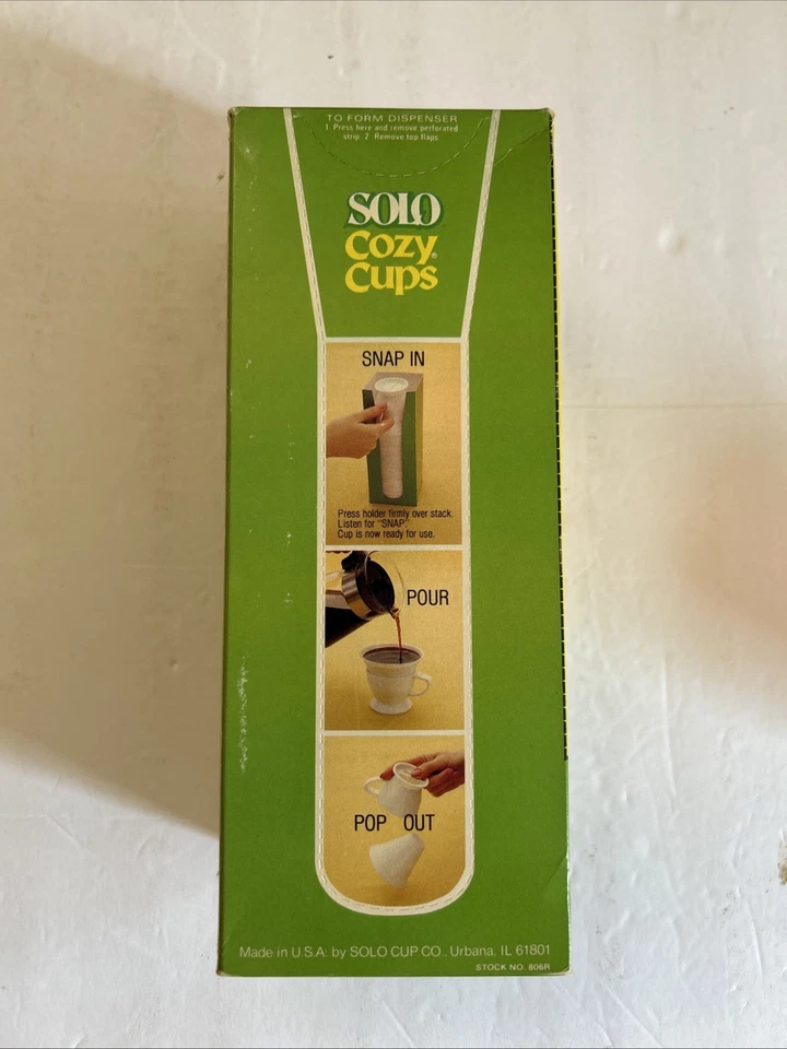 Juego de REVESTIMIENTOS de Recarga de Bebida Solo Acogedora De Colección Solo Desechable 50 7oz Foto 4 de 4