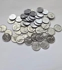 1943 High Grade Roll F-AU Lincoln Steel Cents Wheat Penny Cleaned