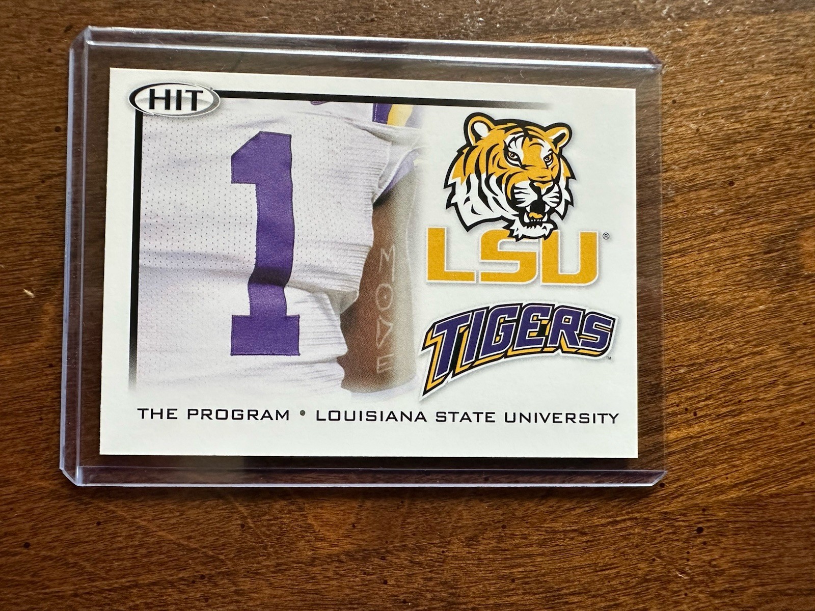 2010 SAGE Hit Football The Program LSU Tigers #40 NM-Mint