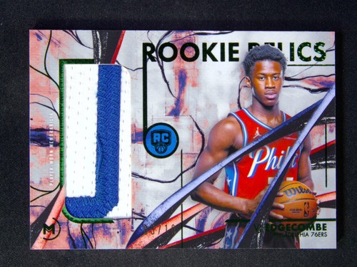 2025-26 Topps Motif VJ Edgecombe RC Rookie Patch Rookie Relics Green /10
