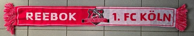 1. FC Köln Schal / Sponsor REEBOK / Reebok auf der Brust - Den FC im Herzen / - Bild 1 von 2