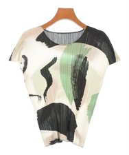 PLEATS PLEASE Blouses WhitexBlackxGreenetc. Patterned 2200592631035
