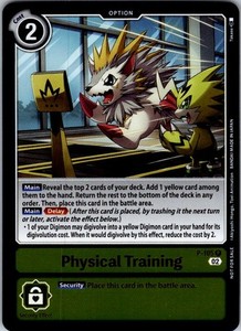 Physical Training Digimon | eBay
