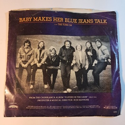 DR. HOOK - ''Baby Makes Her Blue Jeans Talk'', Vinyl, 45, Casablanca, Vintage 1982