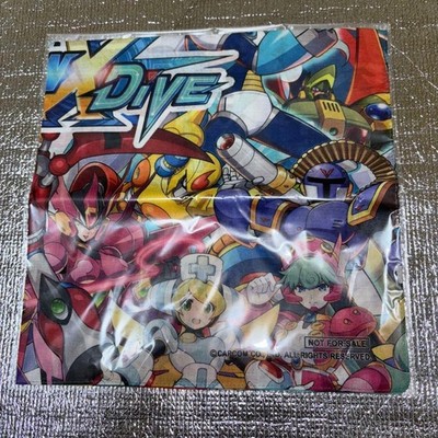 Capcom Rockman X DIVE Campaign Limited Prize Towel Official Twitter Winner
