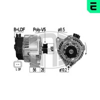 Lichtmaschine Generator Lima ERA 209160A 14V FüR Peugeot 106 2 206 2A 1 1A 1C 7A