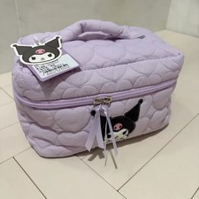 Kuroomi Quilted Pouch New Cosmetic Bag Organizer