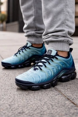 shoes nike nike vapormax plus azzurre
