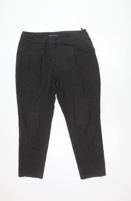 Schwarze Herrenhose UK Größe M Marks and Spencer normale Passform Business Freizeit