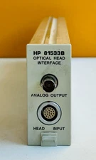 HP 81533B 450-1020 nm, +10 to -100 dBm, Optical Head Interface Module. Tested!