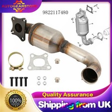 Catalizzatore Adatto a Peugeot 108 208 1.2 VTi 12V Con Kit Raccordi 9822117480