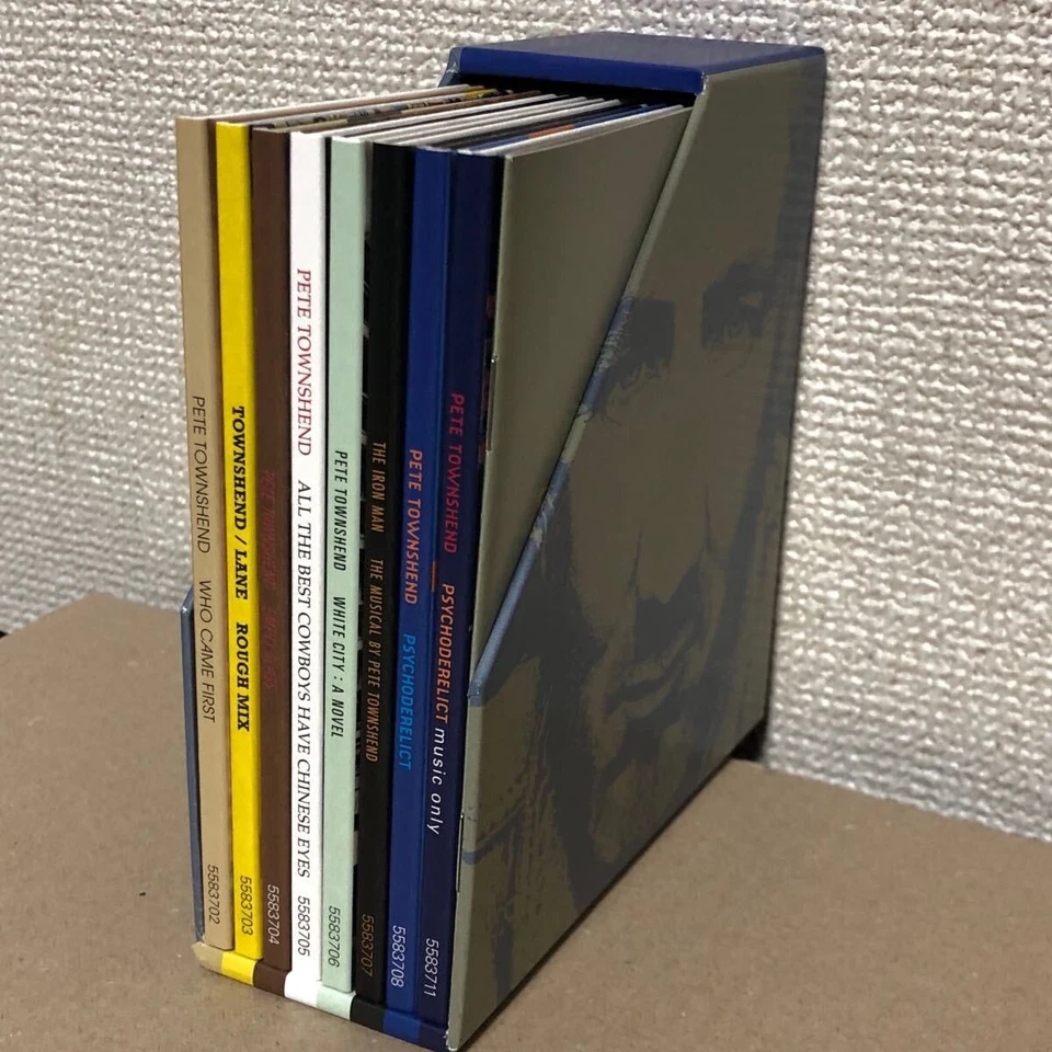 8cd Pete Townshend The Who Studio Albums Paper Sleeve Box Set Rock Music - Image 3 of 4