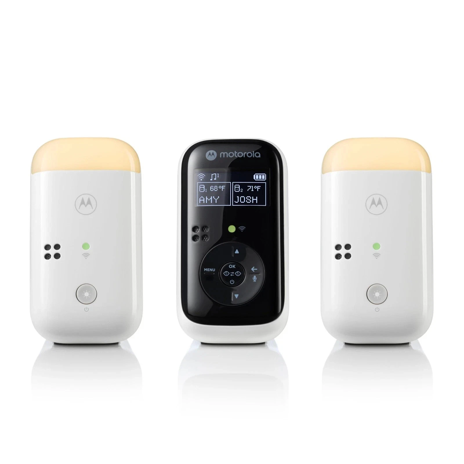 Audio Baby Monitor Dual Room HD – 1500ft Range, Night Light, 2-Way Audio
Opens in a new window or ta